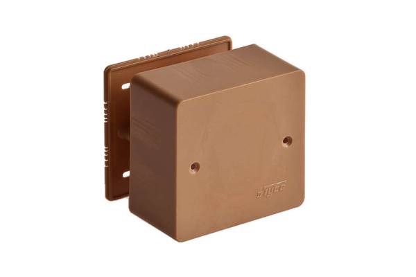 Коробка универсальная для кабель-каналов 85х85х45 корич. IP40 Ruvinil 65015К