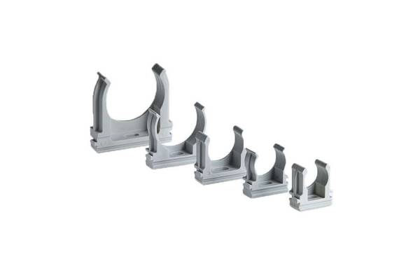 Клипса для трубы d63мм сер. Ruvinil К01163