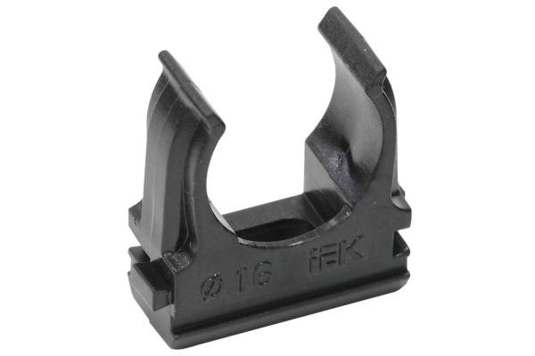 Держатель с защелкой CF16 черн. IEK CTA10D-CF16-K02-100
