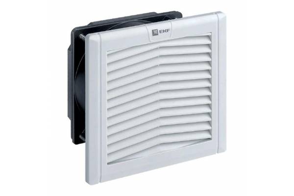 Вентилятор с фильтром 52 куб.м./ч 124x124мм IP54 PROxima EKF FAN52F