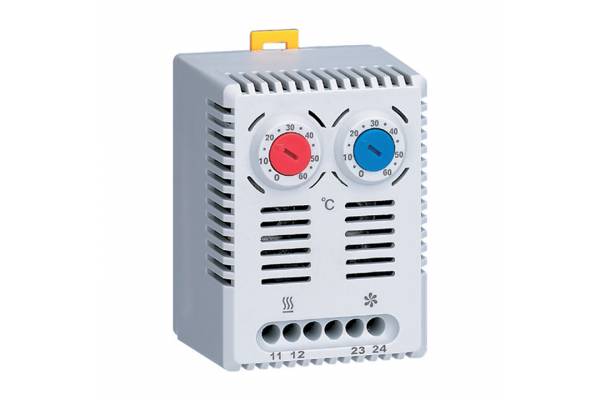 Термостат NO+NC (охлаждение и обогрев) на DIN-рейку 10A 230В IP20 PROxima EKF T2C10M