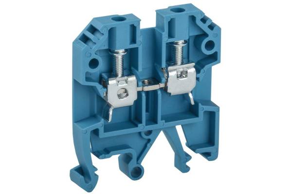 Клемма винтовая КВИ-4кв.мм синяя IEK YZN30-004-K07