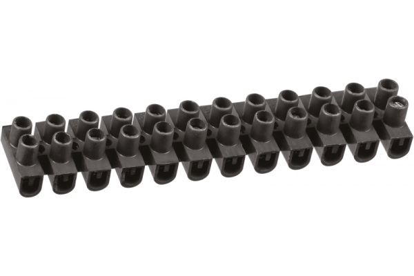 Колодка клеммная 1х4кв.мм 12пар NTB-UPP-S12-3/BL полипропилен черн. Navigator 71011