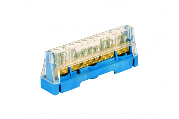 Клемма винт. п/п 11х5.3ммх1 зел. на DIN-рейку DKC T1611