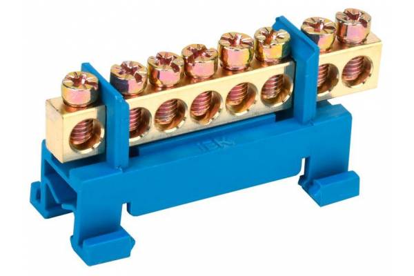 Шина нулевая на DIN-изол. 