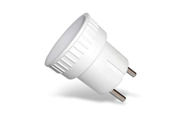 Адаптер-переходник без заземл. 6А 250В (еврослот) бел. UNIVersal А109