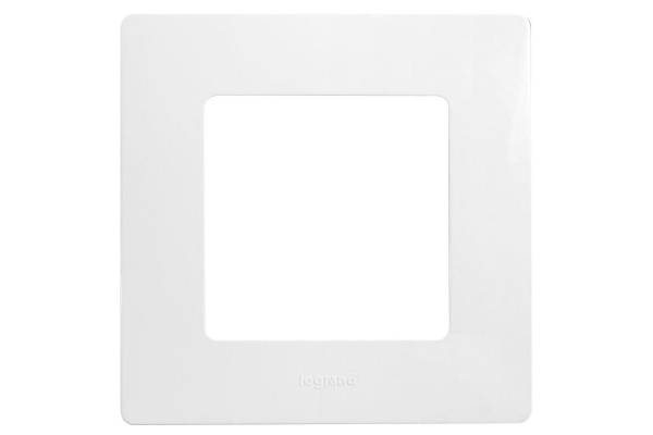 Рамка 1-м Etika бел. Leg 672501