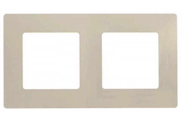 Рамка 2-м Etika сл. кость Leg 672512