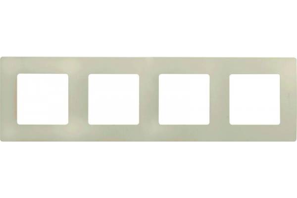 Рамка 4-м Etika сл. кость Leg 672514