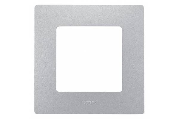 Рамка 1-м Etika алюм. Leg 672551