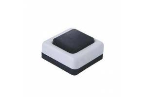 Кнопка звонка бел. корп. черн. кнопка БЕЛТИЗ А1-0.4-001