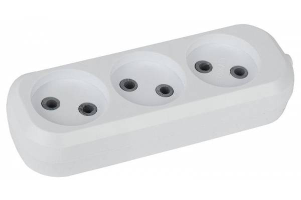 Колодка удлинителя KX-3 3-м без зазeмл. ЭРА Б0028331