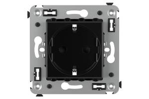 Розетка 1-м СП 2мод. Avanti 