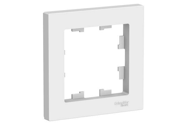 Рамка 1-м AtlasDesign бел. SchE ATN000101