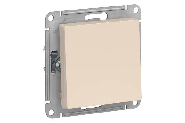 Механизм выключателя 1-кл. СП AtlasDesign 10А IP20 (сх. 1) 10AX беж. SchE ATN000211