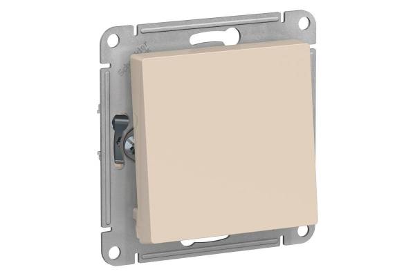 Механизм переключателя 1-кл. СП AtlasDesign 10А IP20 (сх. 6) 10AX беж. SchE ATN000261