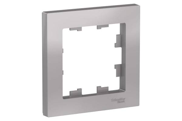 Рамка 1-м AtlasDesign алюм. SchE ATN000301