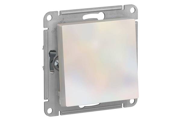 Механизм переключателя 1-кл. СП AtlasDesign 10А IP20 (сх. 6) 10AX жемчуж. SchE ATN000461