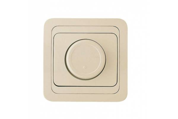 Светорегулятор СП 600Вт Mimoza крем/крем Makel 25011