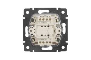 Механизм выключателя 1-кл. СП Valena 10А IP31 250В алюм. Leg 770101