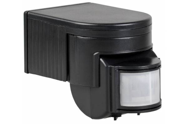 Детектор движения ДД 012 1100Вт угол обз. 180град. дальн. 12м IP44 черн. IEK LDD10-012-1100-002