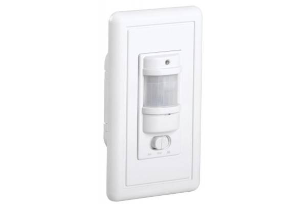 Детектор движения ДД 028 1200Вт угол обз. 140град. дальн. 9м IP20 бел. IEK LDD12-028-1200-001