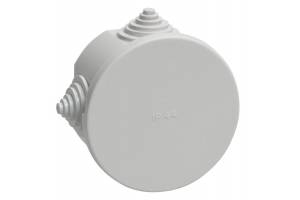 Коробка распаячная ОП 75х40 IP44 KM41237 (4 каб.ввод.) IEK UKO11-075-040-000-K41-44