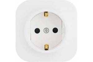 Розетка 1-м ОП Quteo 16А IP20 2P+E с заземл. без защ. шторок бел. Leg 782211