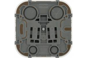 Розетка 1-м ОП Quteo 16А IP20 2P+E с заземл. без защ. шторок бел. Leg 782211