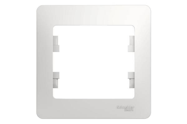 Рамка 1-м Glossa бел. SchE GSL000101