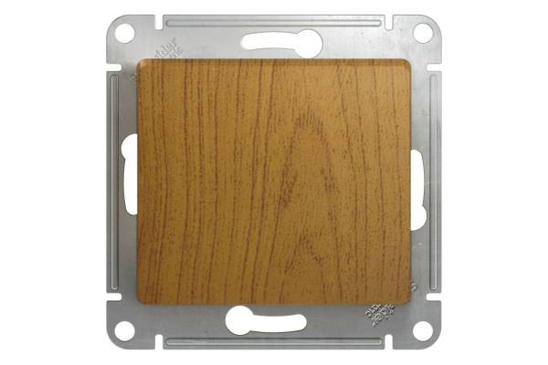 Механизм выключателя 1-кл. СП Glossa 10А IP20 (сх. 1) 10AX дуб SchE GSL000511