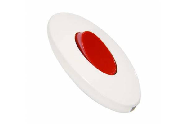 Переключатель на шнур бел. с кр. кл. Makel 10080