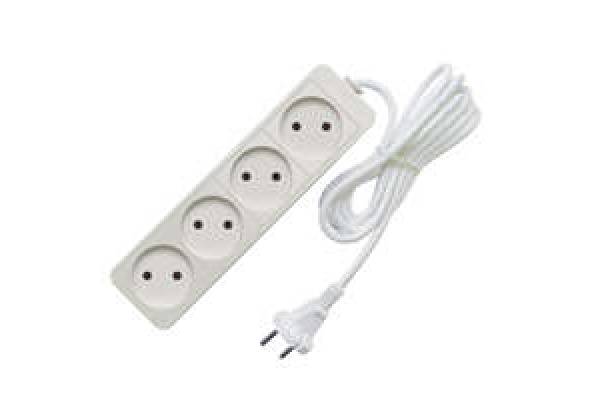 Удлинитель 4х5м без заземл. 10А IP20 2.2кВт Союз 481S-1405