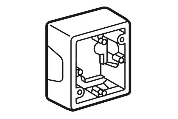 Коробка установочная ОП 1п Valena бел. Leg 776181