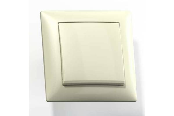 Выключатель 1-кл. СП Селена 10А IP20 С110-378 сл. кость Кунцево 8140