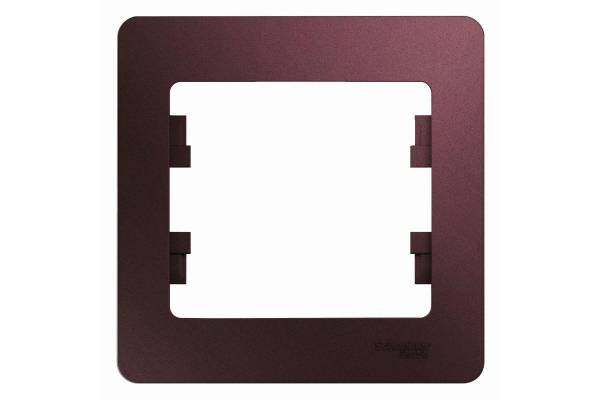 Рамка 1-м Glossa баклажан. SchE GSL001101