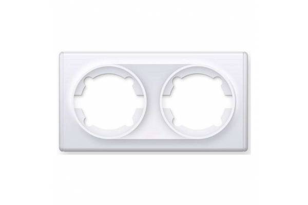 Рамка 2-м Florence бел. 1E52201300 OneKeyElectro 2172783