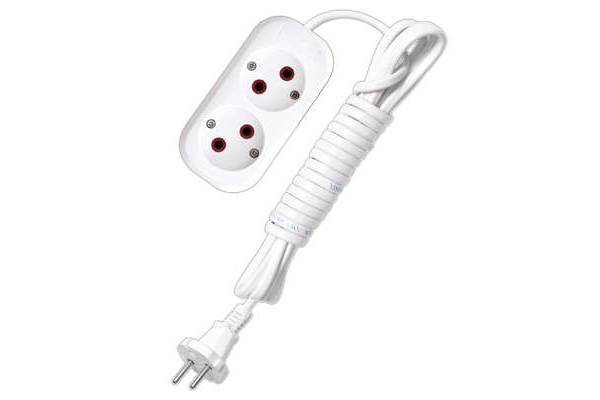 Удлинитель 2х3м без заземл. 6А IP20 У6-011 ШВВП 2х0.75 UNIVersal 9631912