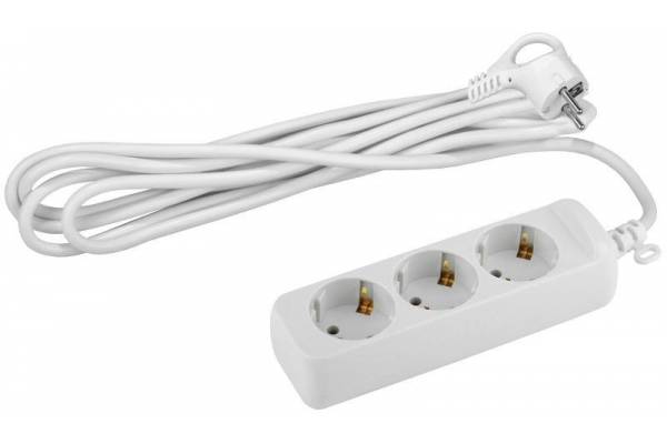 Удлинитель 3х10м с заземл. 16А U-3e-10m ПВС 3х1 ЭРА Б0028373