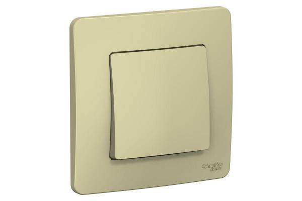 Переключатель 1-кл. СП Blanca 10А IP20 (сх. 6) 250В беж. SchE BLNVS010607