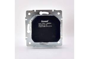 Механизм розетки 1-м СП KARINA 16А с з/к + USB разъем жемчуж./бел. перламутр LEZARD 707-3088-181