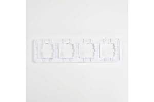 Рамка 4-м KARINA LIFE горизонт. бел. LEZARD 708-0200-149