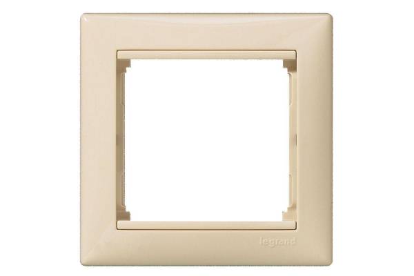 Рамка 1-м Valena горизонт. сл. кость (DIY-упак.) Leg 695631