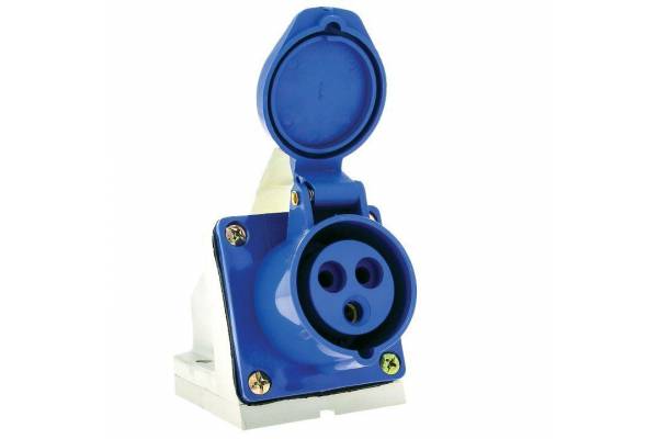 Розетка наружн. уст. 16А 220В 2P+PE IP44 (113) EKF ps-113-16-220