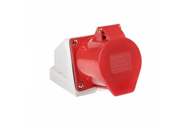 Розетка наружн. уст. 16А 3P+PE IP44 (114) EKF ps-114-16-380