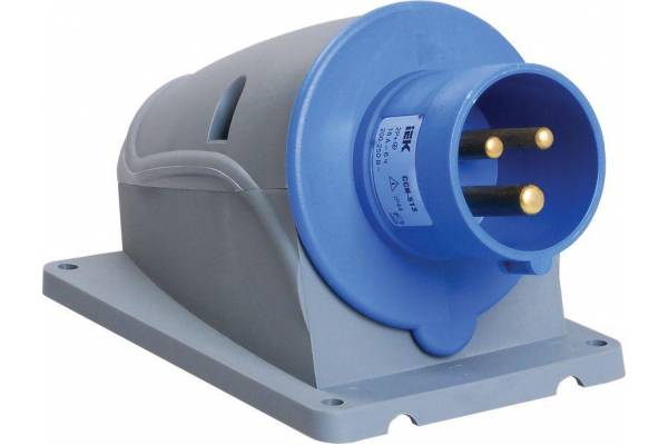 Вилка электрическая наружн. уст. 16А 2P+PE 220В IP44 MAGNUM ССИ-513 IEK PSN51-016-3