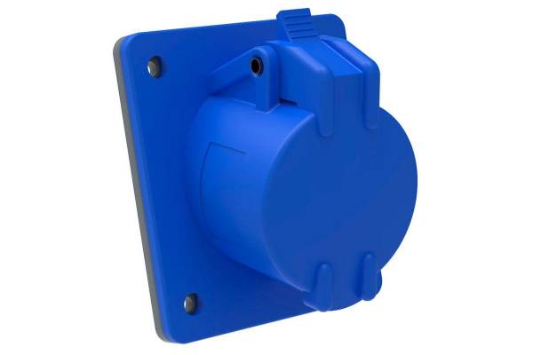 Розетка СП Magnum 16А 220В 2P+PE ССИ-413 IP44 IEK PSN41-016-3