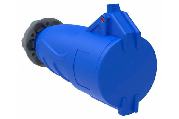 Розетка кабельная Magnum 32А 220В 2P+PE ССИ-223 IP44 IEK PSN21-032-3