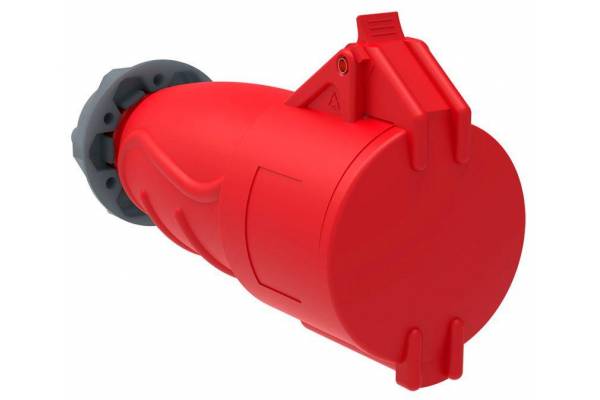 Розетка кабельная Magnum 32А 380В 3P+PE ССИ-224 IP44 IEK PSN22-032-4