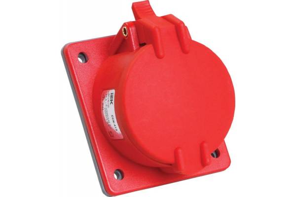 Розетка СП Magnum 32А 200/346-240/415В 3P+PE+N 6ч ССИ-425 IP44 IEK PSN42-032-5